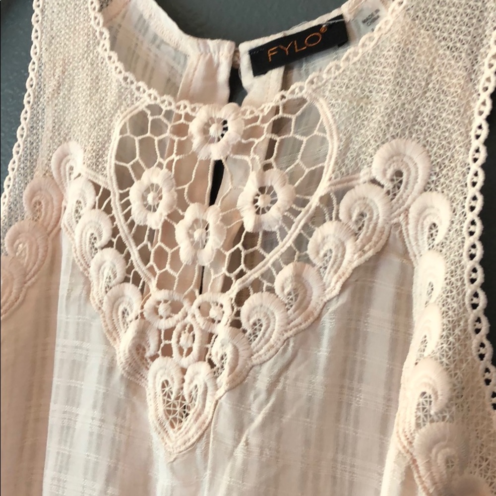 Lace tank by FYLO